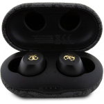 Guess True Wireless 4G PU Metal Logo Black