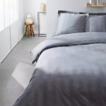 TODAY Bed Linen Set Grey 240x220cm, 63x63cm