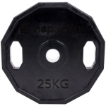 Insportline Rubber Coated Olympic Weight Plate Ruberton 25kg 50 mm