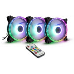 Inter-Tech Argus RS-07 RGB Set 120 mm Case Fan 88885537