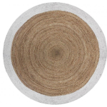ATMOSPHERA Atmosphera Round jute rug 120 cm brown