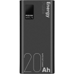 Obal:Me EnergyPulse 20000mAh 22.5W Black
