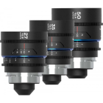 Venus Optics Laowa Nanomorph 27 mm, 35 mm, 50 mm S35 Blue for Arri PL / Canon EF
