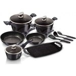 Berlinger Haus Berlinger Haus Berlingerhaus Pot Set Bh-6911 Carbon Pro!