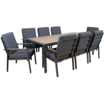 Evelekt Parker Table and 8 Chairs