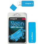 Integral 64GB Neon USB 2.0 Blue