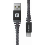 Swissten Kevlar USB to USB-C 1.5m 60W Black