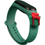 Hurtel Strap Xmas Xiaomi Mi Band 3 / 4 Gift - Dark Green
