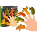 LEAN Toys Finger Puppets Dinosaurs Animals 5 pcs.