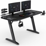 SENSE7 Gaming Desk Nomad Cybernetic Black 140x60 cm
