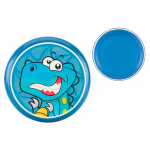 LEAN Toys Flying Disc Frisbee with Dinosaur Blue 20 Cm
