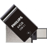 Philips 64GB FM64DC152B/ 00 USB 3.1 Black