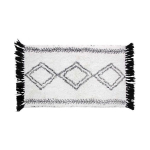 Douceur d`Interieur Douceur d`Interieur BOHEMIANA RUG - Freya WHITE 50x80