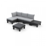 Keter Dārza mēbeļu komplekts Elements Full Set (5 Seater) pelēks/ ga