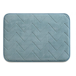 Gedy Bathmat 50X80cm Light Blue