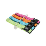 ZOLUX Zolux Mac Leather 10 mm adjustable collar - turquoise