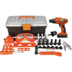 LEAN Toys LeanToys Tinkerer&reg;s Kit Tool Box Drill On Batteries