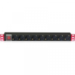Techly I-CASE STRIP-91UD Power Strip for 19" Rack