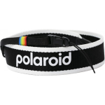 Polaroid Camera Strap Flat Black/ White