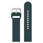 Riff 22mm Green Silicone Strap