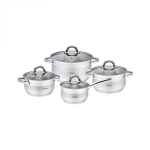 BOLLIRE POT SET 8PCS MONZA BR-4008