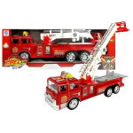 LEAN Toys Fire Truck Red With Boom Lights Sounds