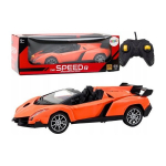LEAN Toys Car Remote Controlled Sports Car RC 1:16 Orange