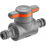 Gardena Gardena Coupling with Control Valve (grey/ orange)