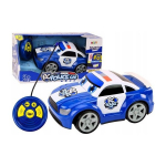 LEAN Toys Cartoon Police Car Remote Controlled Lights Sounds