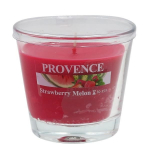 PROVENCE Candle Strawberry&Melon &Oslash;9x8cm