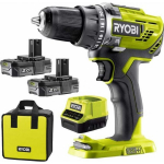Ryobi Ryobi R18DD3-220S 18 V drill/ driver 2 x 2 Ah battery pack