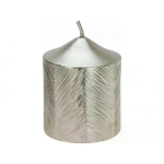 Home Styling Collection Sliver Candle 6x5cm