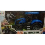 LEAN Toys Remote Controlled Tractor RC 2.4G Sounds Blue