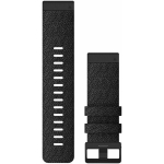 Garmin 26mm QuickFit Heathered Black Nylon Band