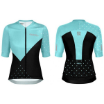 Rock Machine RF110512 Race Jersey SS Women S Black/ Light Blue
