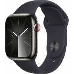 Apple Watch Series&nbsp;9 Cellular 41mm Graphite Stainless/ Midnight Band S/ M