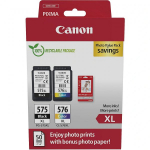 Canon PG-575XL/ CL-576XL Photo Paper Value Pack 5437C006