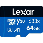 Lexar Micro SDHC 64GB Class 10 LMS0633064G-BNNNG