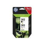 HP HP 302 Ink Cartridge Combo 2-Pack