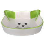 TRIXIE Trixie Ceramic bowl with cat image, 0.25 l/ 12 cm