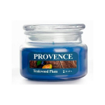 PROVENCE Candle Teakwood Plum 10x10x8cm