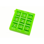 LEAN Toys Tic Tac Toe Game 4.5 cm Green