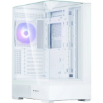 ZALMAN P40 Prism White AGRB x 1, Mid-Tower Tempered Glas