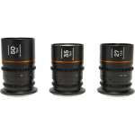 Laowa Nanomorph S35 Prime 3-Lens Bundle (27mm/ 35mm/ 50mm) (Amber) - Canon RF