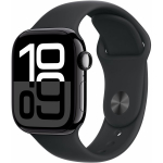 Apple Watch Series 10 Cellular 42mm Jet Black/ Black Band - M/ L