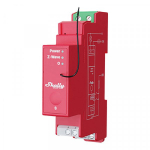Shelly Qubino Pro 1PM DIN rail Relay, 1-channel