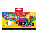 COLORINO PLASTICINE 12 COLORS 57417PTR