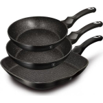 Berlinger Haus Berlinger Haus wok frying pan Metallic Line 20 24 28cm 3pcs.