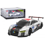 RASTAR Car R/ C 1:24 Remote Controlled Sports AUDI R8 LMS White and Black