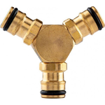 NEO Neo Y-type manifolds (Y-type manifold, brass)